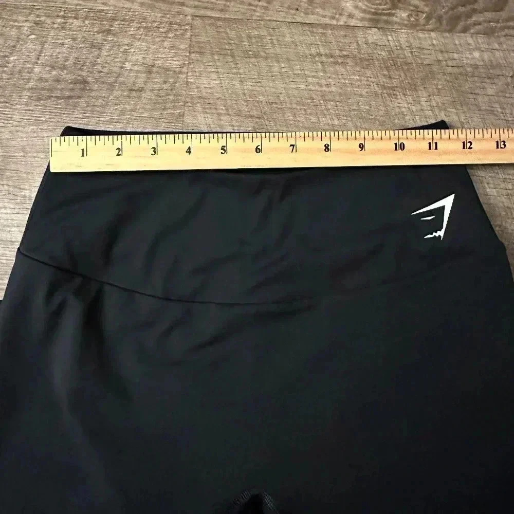 Gymshark Training Cropped Leggings Stretch Activewear size Small - Picture 4 of 5